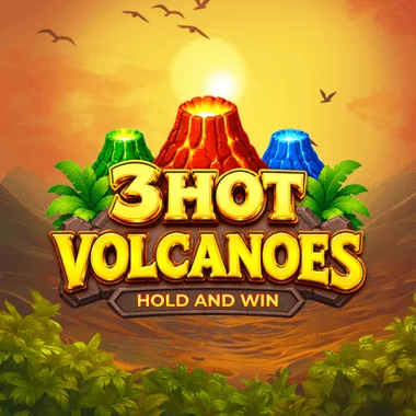 3 Hot Volcanoes: Hold & Win game tile