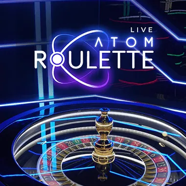Blue Atom Roulette game tile