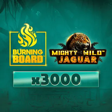 Mighty Wild: Jaguar Burning Board game tile